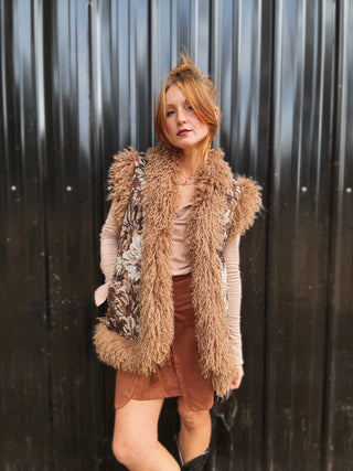 Desert Daisy Jacquard Vest