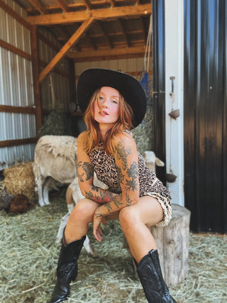 Reckless Leopard Matching Set