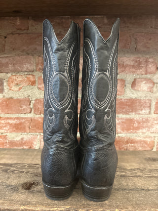 Los Altos Men’s 10.5 Ostrich Leg Cowboy Boots