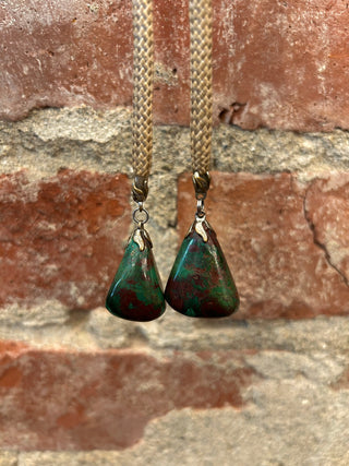 Chrysocolla Bolo Tie