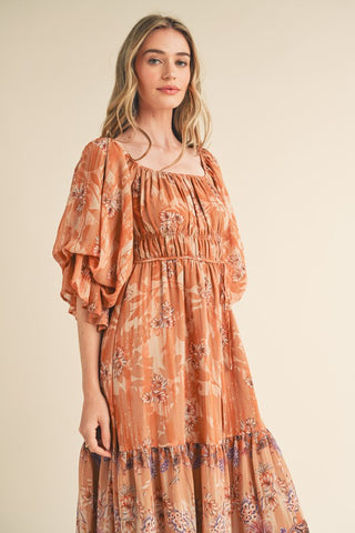 Western Skies Midi Dress
