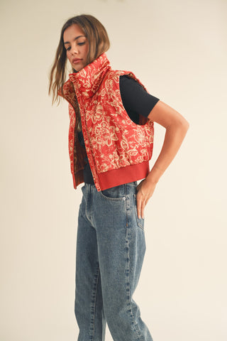 Undone Puffer Vest
