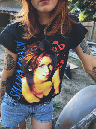 Chop Shop Shania Twain Crop Top T-shirt