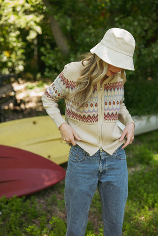 Winchester Zip Up Sweater