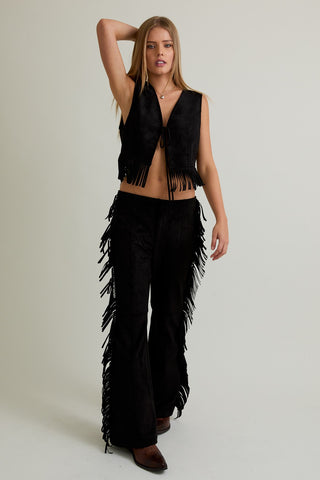 I Never Lie Fringe Pants