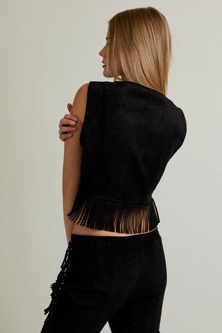 I Never Lie Fringe Vest