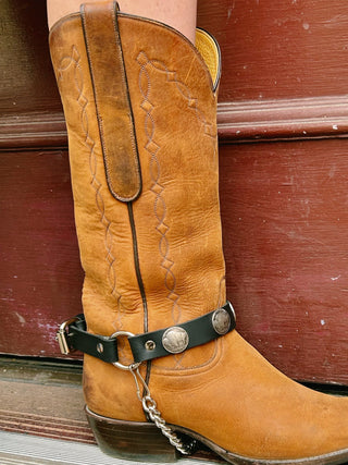 Buffalo Nickel Boot Harness Chain