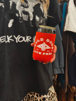Gold Dogs Can Koozie