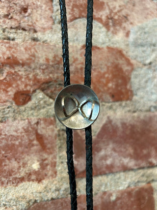 Silver Infinity Sign Bolo Tie