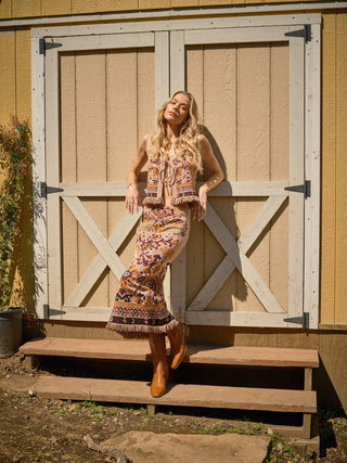 Smoke On The Water Tie Sweater Vest