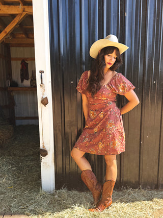 Debbie Puff Sleeve Dress