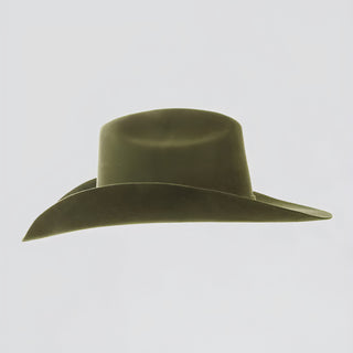 Cattleman Wool Felt Cowboy Hat Olive