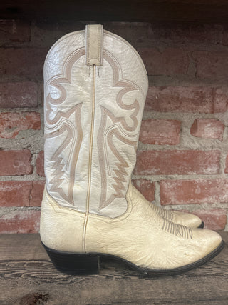 Panhandle Slim Smooth Quill Ostrich Men’s 11 Cowboy Boots