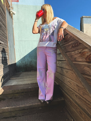 Ziggy Star Rhinestone Pants