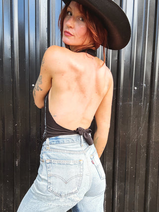 Chop Shop Waylon Jennings Live in Concert Halter Top