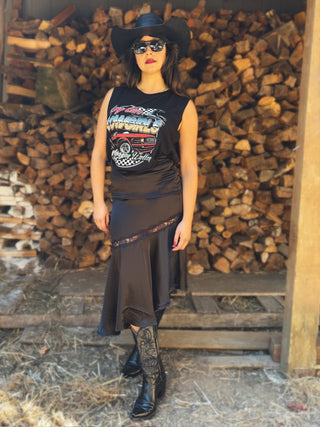 Have Mercy Satin Skirt