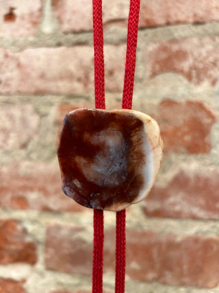 Carnelian Stone Bolo Tie