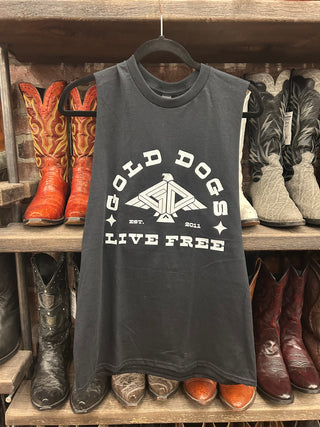 Chop Shop Gold Dogs Muscle T-shirt