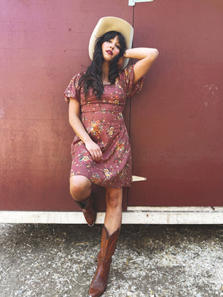 Debbie Puff Sleeve Dress