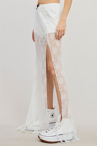 No Vacancy Lace Skirt