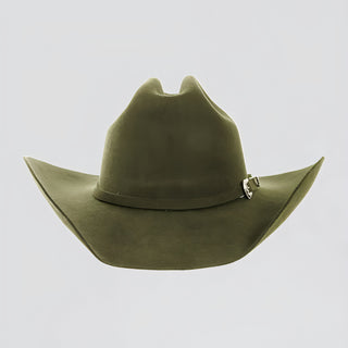 Cattleman Wool Felt Cowboy Hat Olive