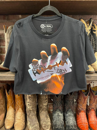Chop Shop Judas Priest crop top