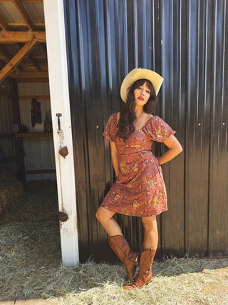 Debbie Puff Sleeve Dress