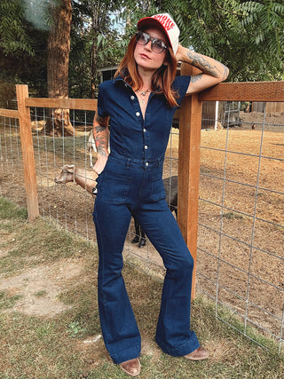 Runaway Denim Jumpsuit