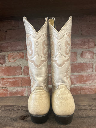 Panhandle Slim Smooth Quill Ostrich Men’s 11 Cowboy Boots