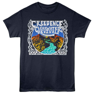 Creedence Clearwater Revival Mountains and River Tee - Green River