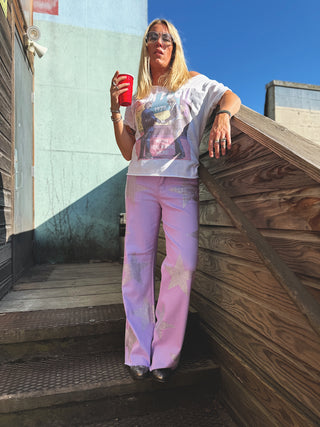 Ziggy Star Rhinestone Pants