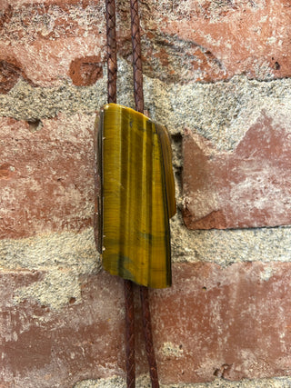 Tiger’s Eye Bolo Tie