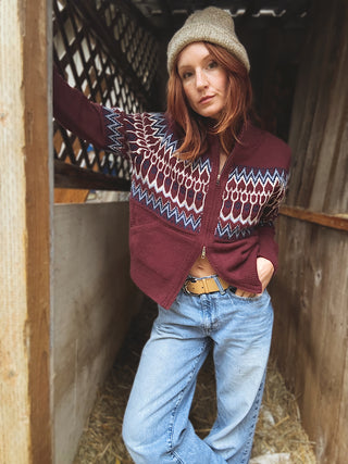 Winchester Zip Up Sweater