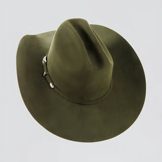 Cattleman Wool Felt Cowboy Hat Olive