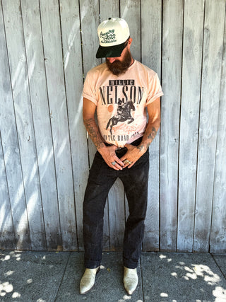 Willie Nelson On The Road Again T-Shirt