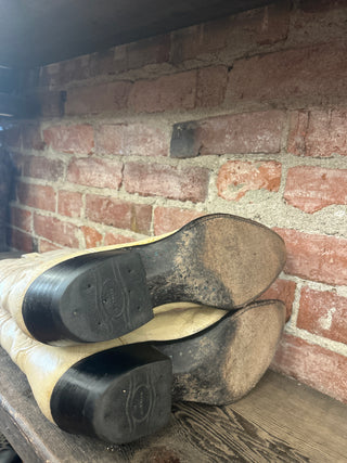 Panhandle Slim Smooth Quill Ostrich Men’s 11 Cowboy Boots