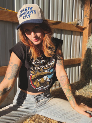 Makin Cowboys Cry Trucker Hat