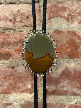 Hand Painted Western Canyons Bolo Tie