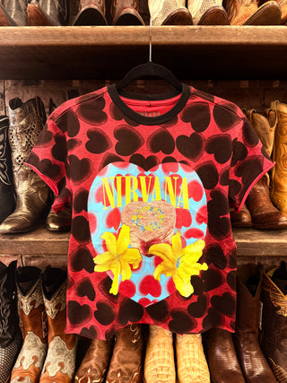 Chop Shop Nirvana Cropped Tee