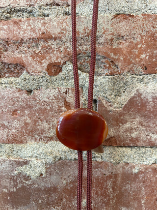 Red Carnelian Bolo Tie
