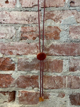 Red Carnelian Bolo Tie
