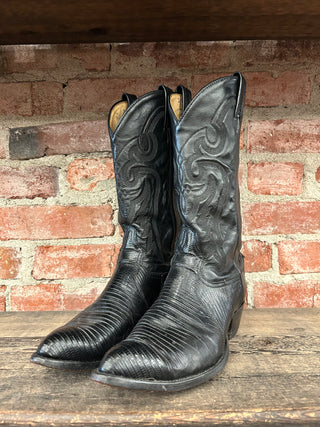Tony Lama Genuine Lizard Cowboy Boots Size 9.5 M/11 W