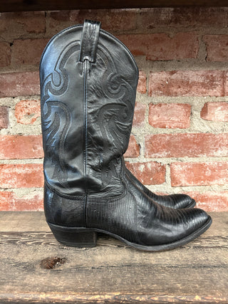 Tony Lama Genuine Lizard Cowboy Boots Size 9.5 M/11 W