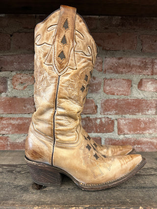JB Dillon Cowboy Boots Size 7
