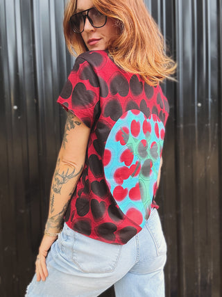 Chop Shop Nirvana Cropped Tee