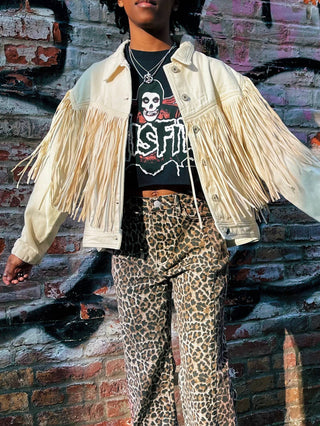 Nomad Denim Fringe Jacket
