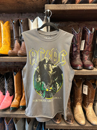 Chop Shop Custom ACDC Muscle Tank