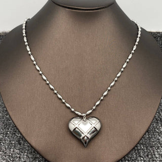 Stainless Steel Heart Pendant Necklace