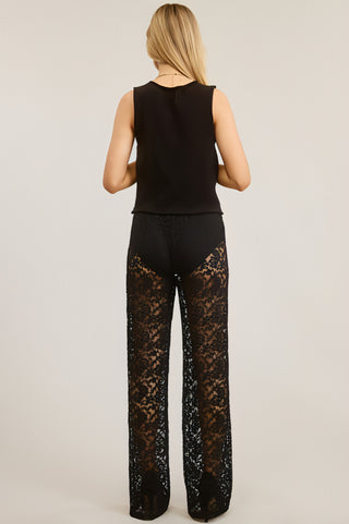 Stop and Stare Lace Pants