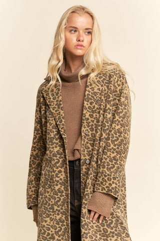 On The Run Leopard Coat